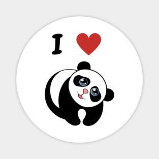 I love Pandas Magnet